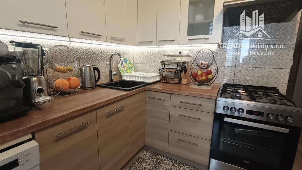 Na predaj zrekonštruovaný trojizbový byt, Prešov, Sekčov