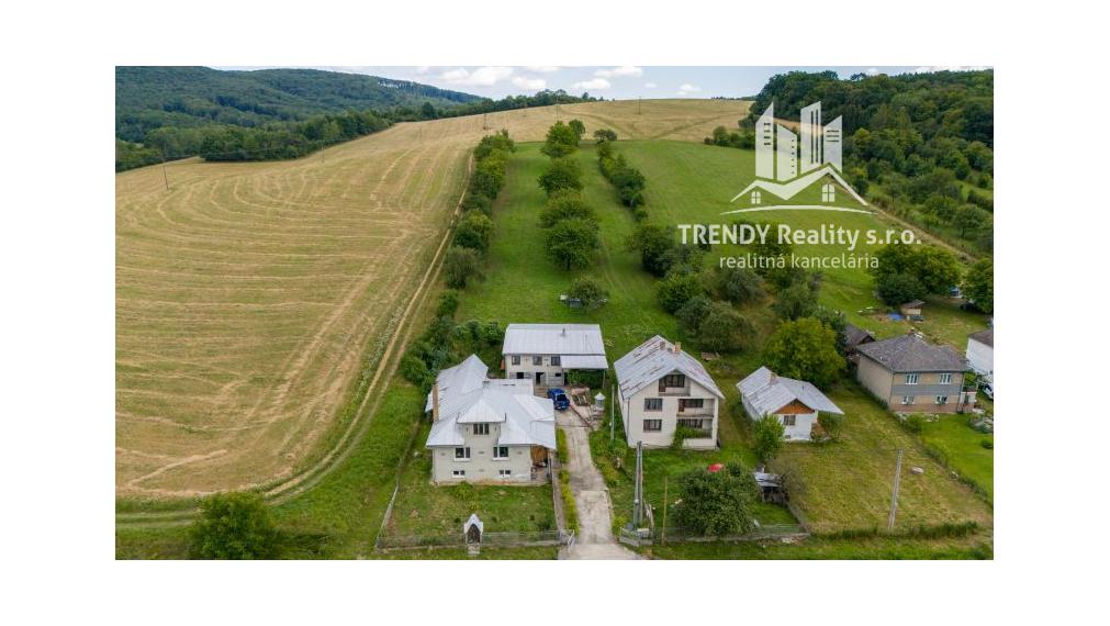 Exkluzívne 2 domy na jednom pozemku v Okrúhlom, okres Svidník