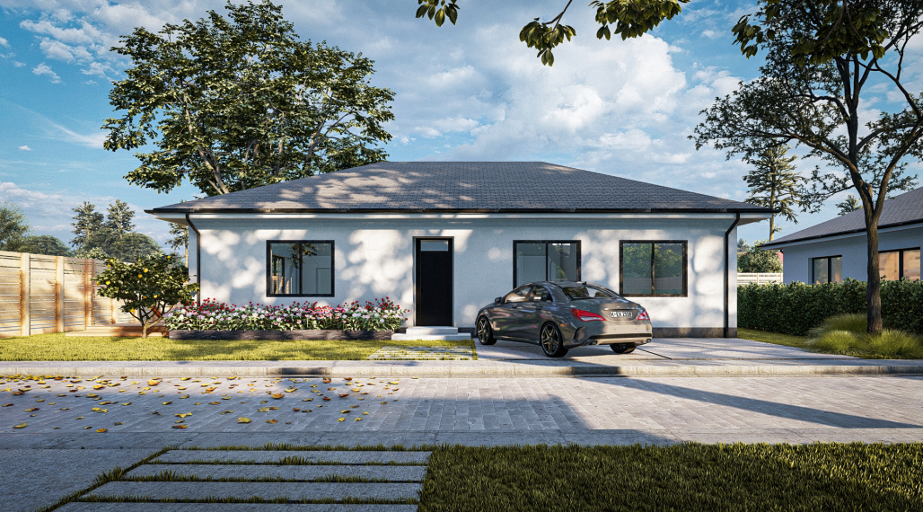 Rodinný dom, Vranov n. T., Rezidenčné bývanie, novostavba